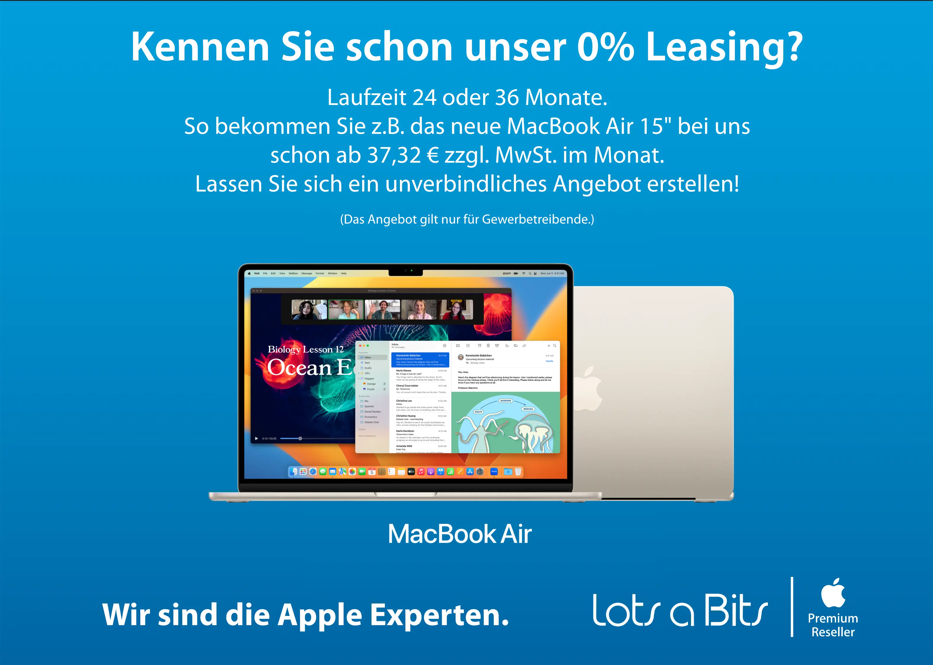 0% Leasing bei Lots a Bits