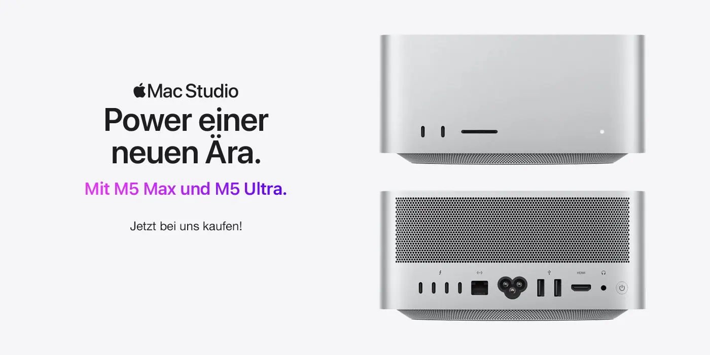 Mac Studio M5 Ultra vorbestellen