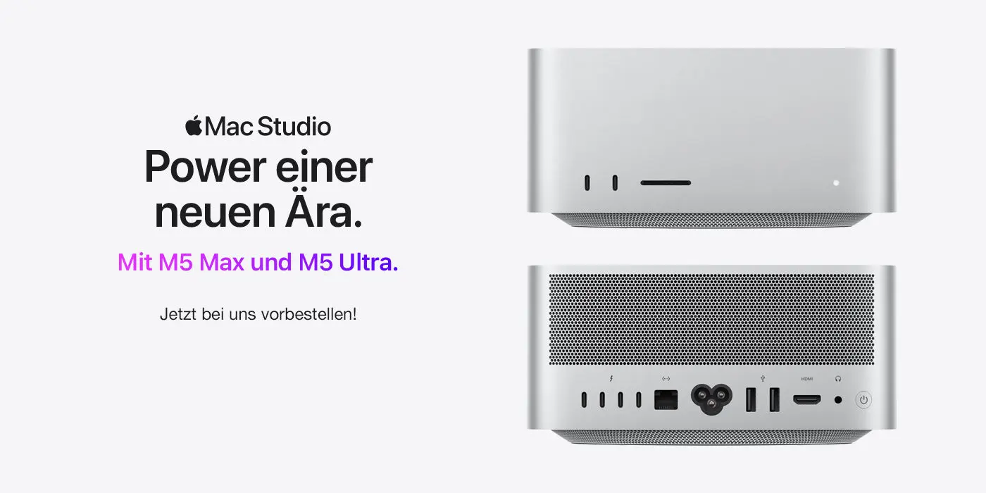 Mac Studio M5 Ultra vorbestellen